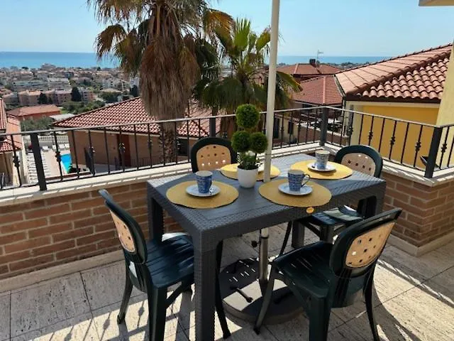 Apartmán La Finestra Sul Mare Il Borgo Tortoreto